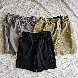 Champion Men's Casual Shorts - Black, Gray, Tan